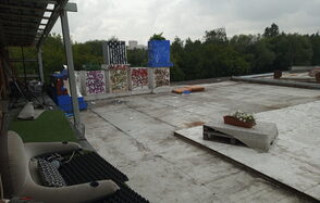 Лофт с камином на юге города