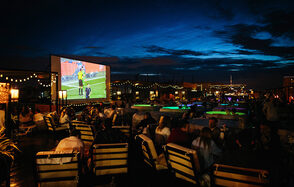 Igloobar Многофункциональная крыша в центре Москвы