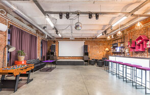 Stylish loft for business and celebratory events