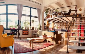 Двухуровневая арт-студия