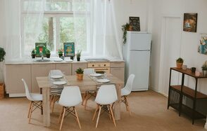 Loft Red Star Двухэтажный лофт в светлых тонах