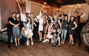 Author's loft with dance floor