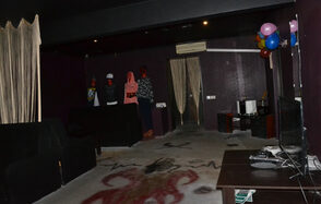 Лофт с пуфиками на севере