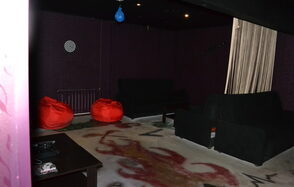 Лофт с пуфиками на севере