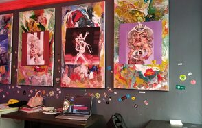 Лофт для вечеринок с барной стойкой