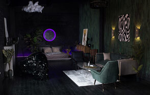 Vanguard Дизайнерский лофт с декорациями