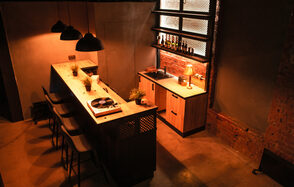 Зонированый лофт