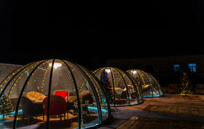 Igloobar Шатер на крыше