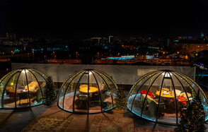 Igloobar Шатер на крыше