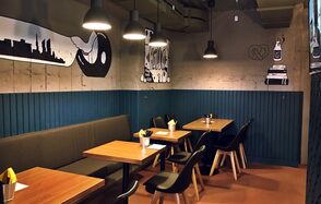 Дизайнерское кафе под закрытие