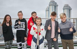 Art -studio Яркий лофт с выходом на крышу