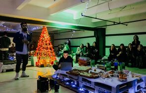 JamTown Светлый тренинг-зал в стиле лофт