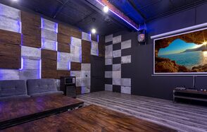 A designer loft with a unique atmosphere