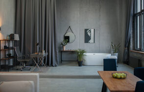 Mirseliz Лофт в серых тонах