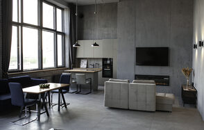 Mirseliz Лофт в серых тонах