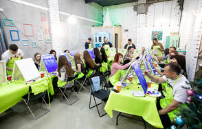 Контора праздника. Зал в стиле лофт с отдельным входом