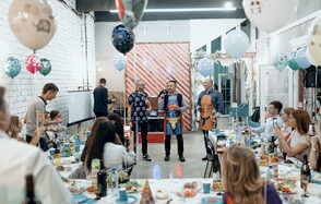 Контора праздника. Зал в стиле лофт с отдельным входом