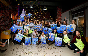 Контора праздника. Зал в стиле лофт