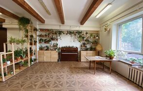 Светлый лофт в кантри стиле