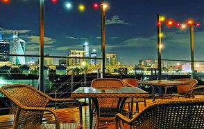 Панорамная видовая крыша на башне