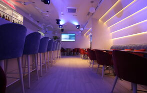 Loft bar at the hotel