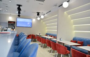 Loft bar at the hotel