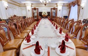 Малый банкетный зал в царском стиле