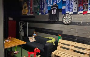 Бар под закрытие в стиле дикого запада