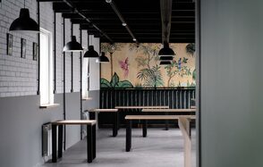 Лофт в эко стиле с выходом на крышу