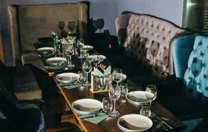 Двухуровневый праздничный лофт с танцполом