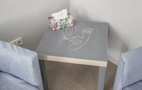 Spacious consulting room