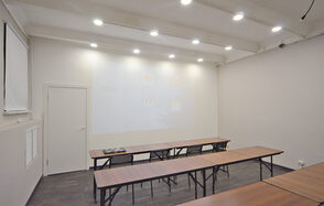 Bright room for master classes and lectures