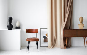 Stylish room in beige tones