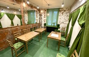 Лофт Кофе Деталька Зеленый зал