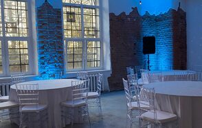 Stylish loft with high ceilings