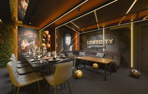 ИглуЛофт. WOW. Красочный лофт-зал с выходом на веранду