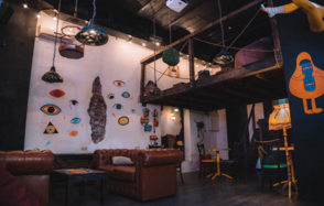 Лофт в стиле арт-паба 