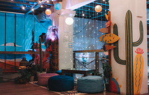 Двухуровневый лофт в гавайском стиле с верандой