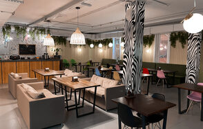 Лофт с дизайнерским ремонтом