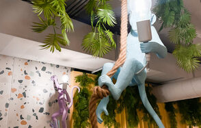 Лофт с дизайнерским ремонтом