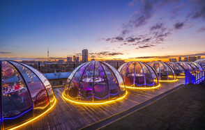 Iglooloft. Прозрачный купол