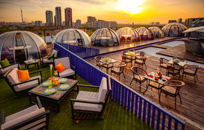 Iglooloft. Прозрачный купол