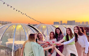 Уютный купол на крыше