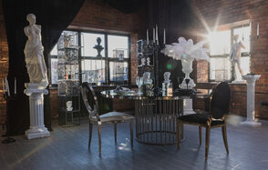 PORT 365 Просторный лофт из красного кирпича 