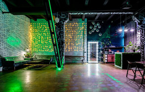 Loft Space Просторный лофт из белого кирпича