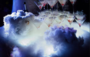 Розенштейн. Уютный зал в стиле лофт 120 кв.м