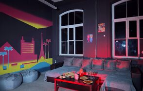 Зал Лас-вегас. Лофт-зал в американском стиле 