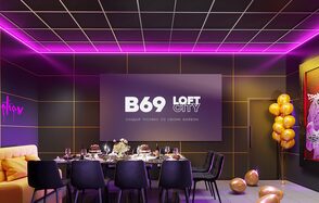 Лофт-центр Б69. Зал Вандал с верандой на крыше