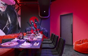 Лофт-центр Б69. Зал Веном с верандой на крыше