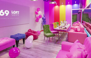 Лофт-центр Б69. Зал Гримерка с верандой на крыше